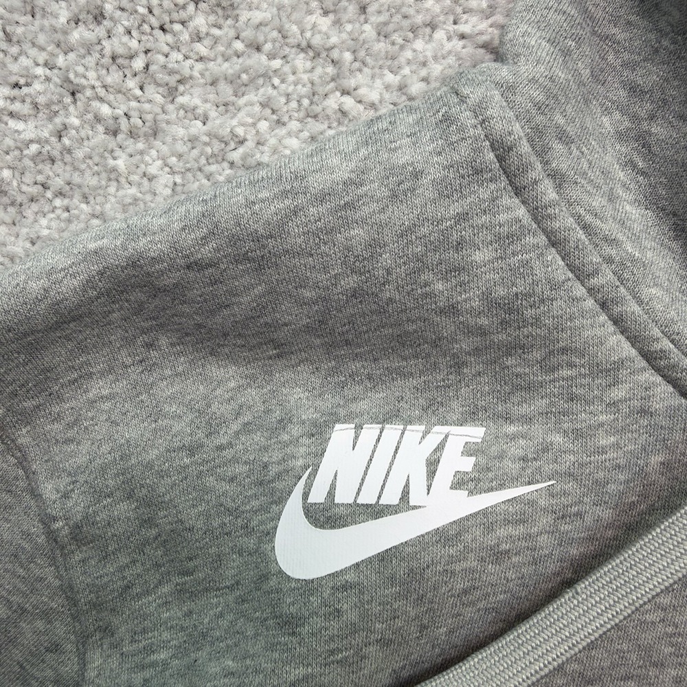Nike Michigan Wolverines Mens M Gray Pullover Hoodie Big M NCAA College - Picture 10 of 13